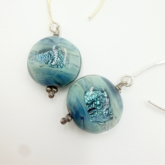 Elegant Faux Pearl & Crystal Earrings – Lot of 4 Pairs, Unique Drop Styles - Picture 7 of 11